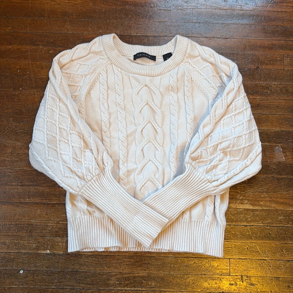 Tahari Cable Knit Sweater